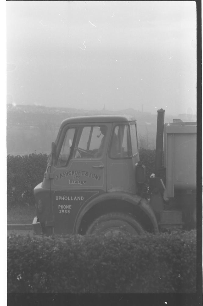 Alma Hill Home from work. Photo by Colin Pearce mid 1970's