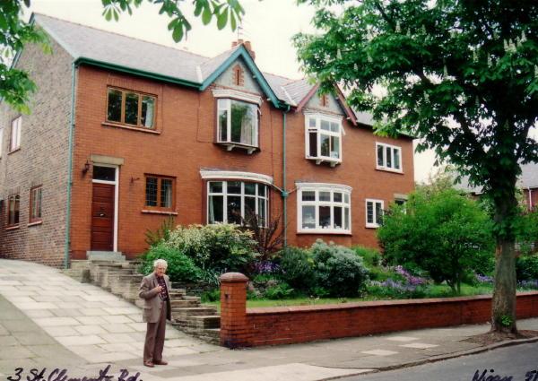 Dad at St Clements Rd