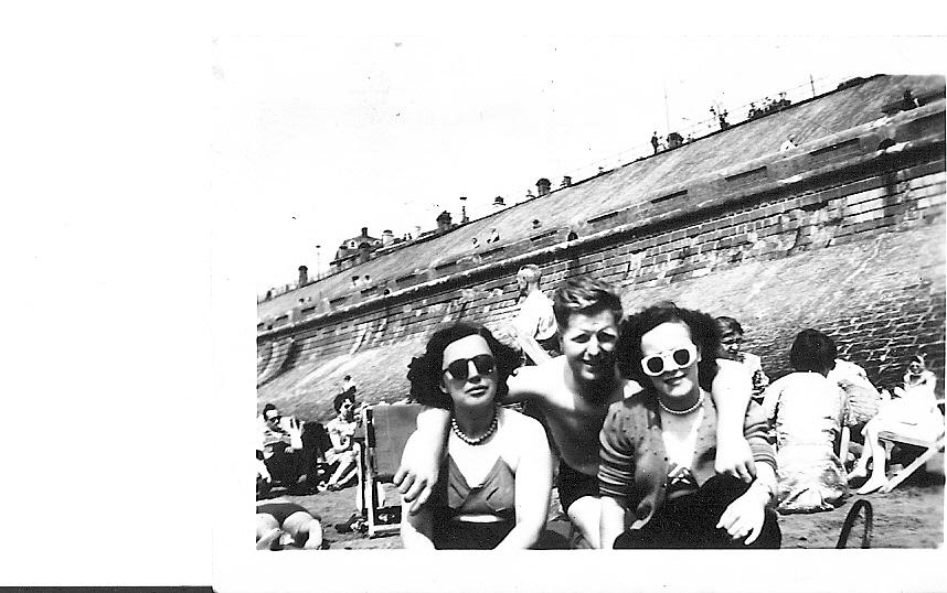 Mum, Dad Doreen and Alan Hankin and Jean Horrocks Blackpool circa 1951