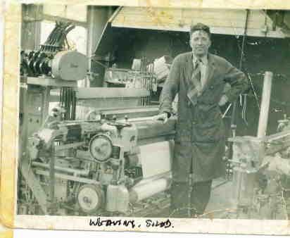 My dad Cliff Prior at work in Tasmania  