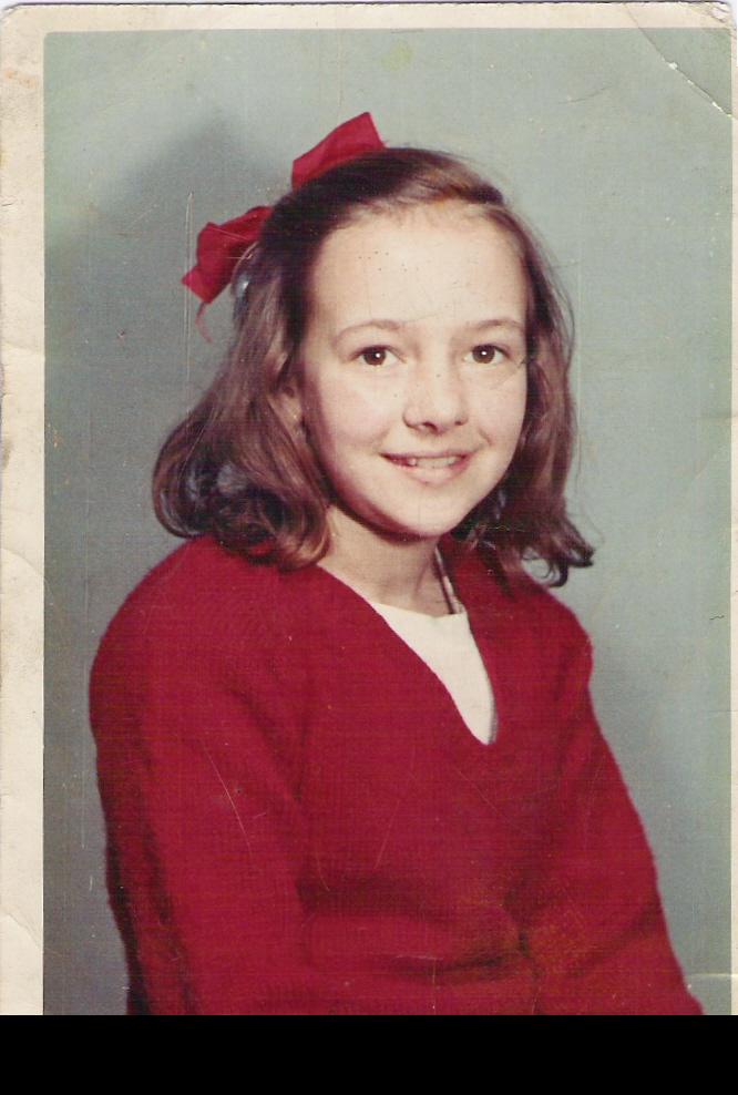Irene Griffiths aged 10 school photo.