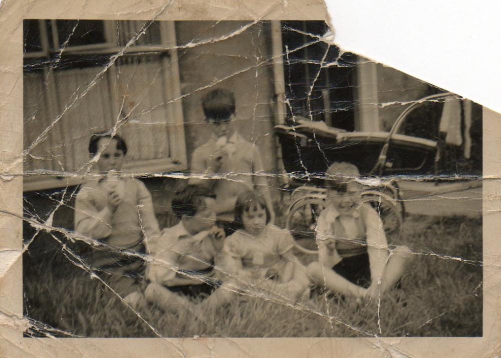 Togher children about 1960.