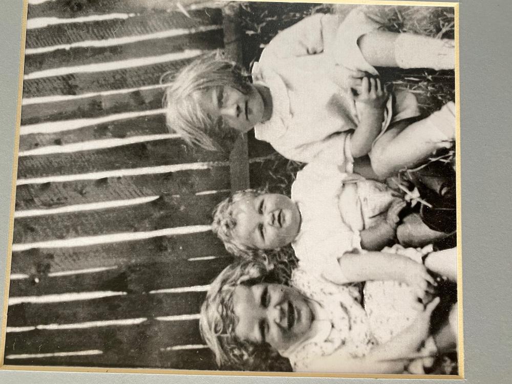 My two sisters and cousin 1930