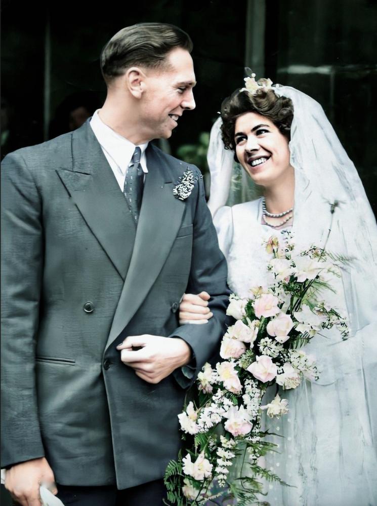 Ernie and Vera’s Wedding day