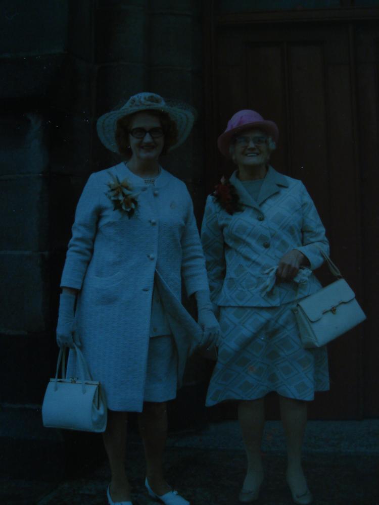 My Mum and Nana. My Mum and Nana.