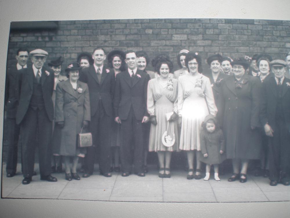 moran family wedding 1947-8