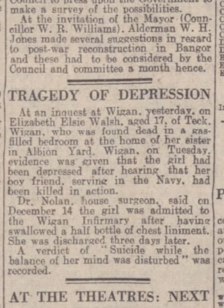 News Article Elsie Walsh