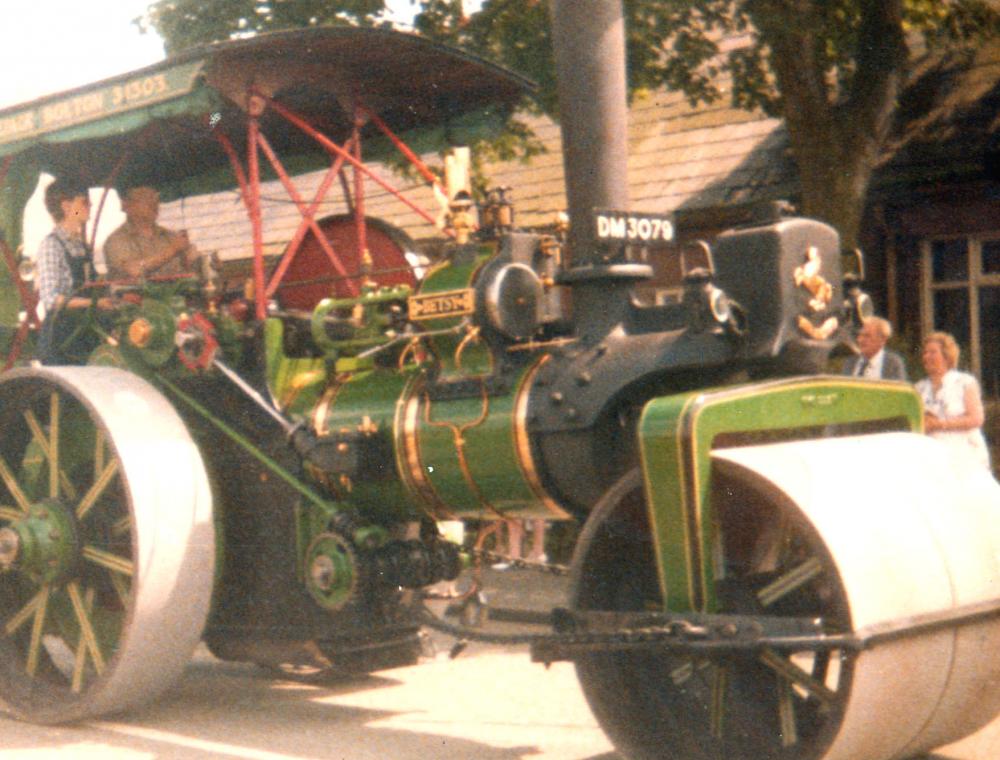 Fred Dibnah in Ashton mid 1980s