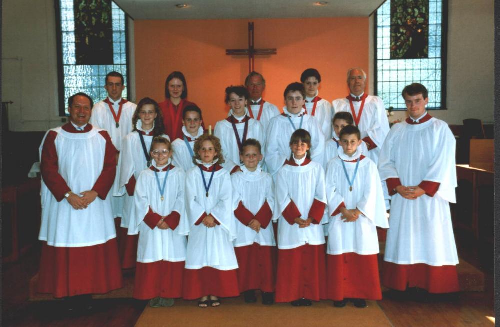 Choir photo 1991 Choir photo 1991