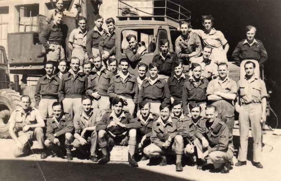 Arthur Tice in Egypt, 1941. Arthur Tice in Egypt, 1941.