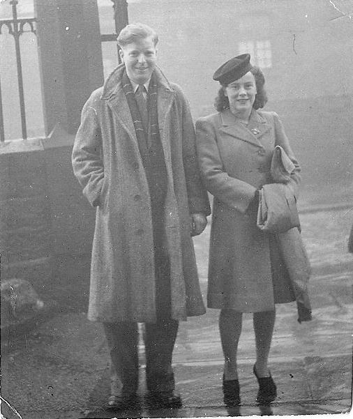 Mum and Dad at Lillian Melling and Gordon Matthew's wedding