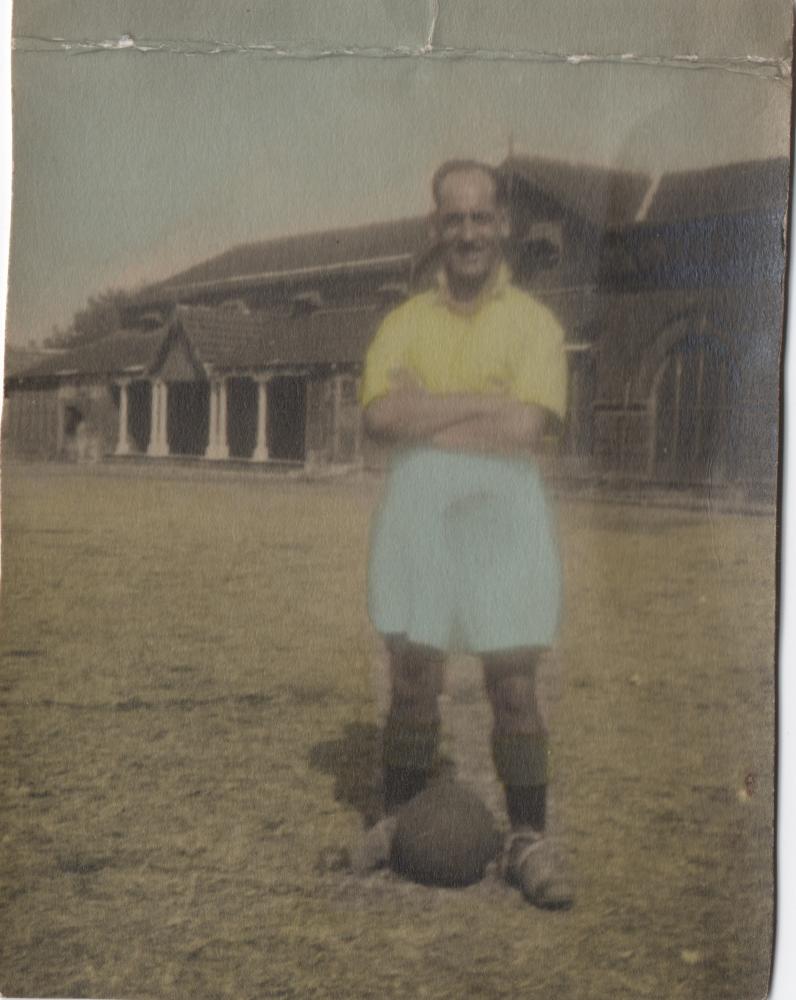 George Myers football in Burma George Myers football in Burma