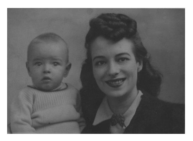 James Christopher's wife and son. Wigan, 1944 James Christopher's wife and son. Wigan, 1944