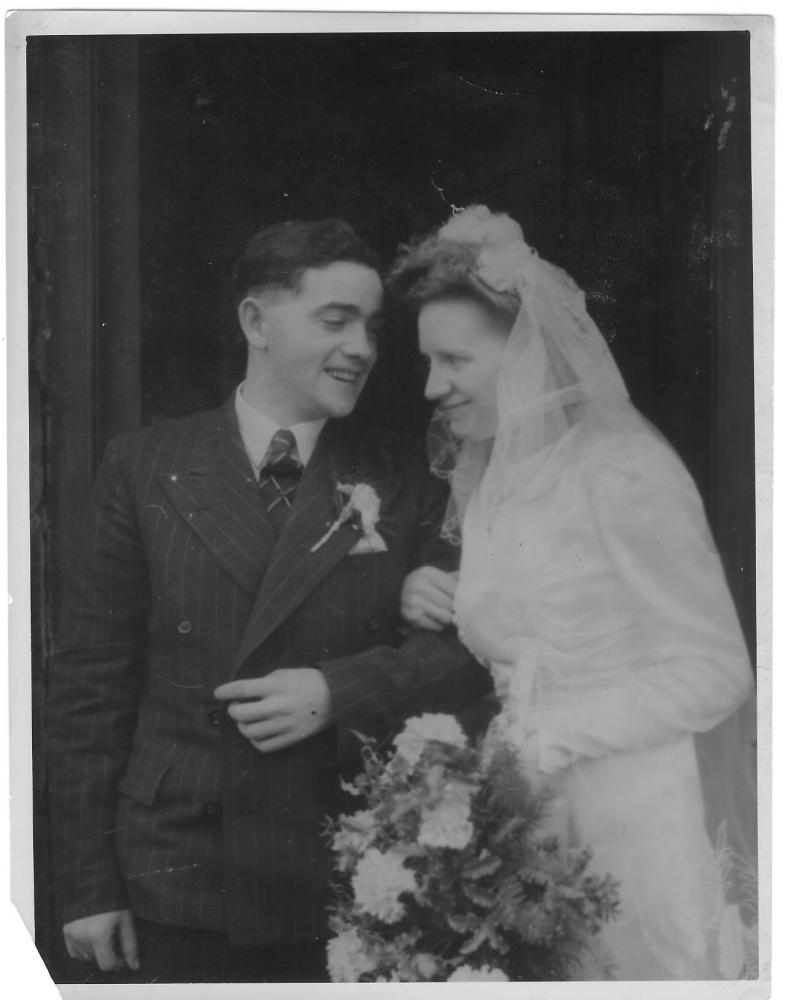 Marriage of Thomas and Irene Fairhurst (nee Parrell)