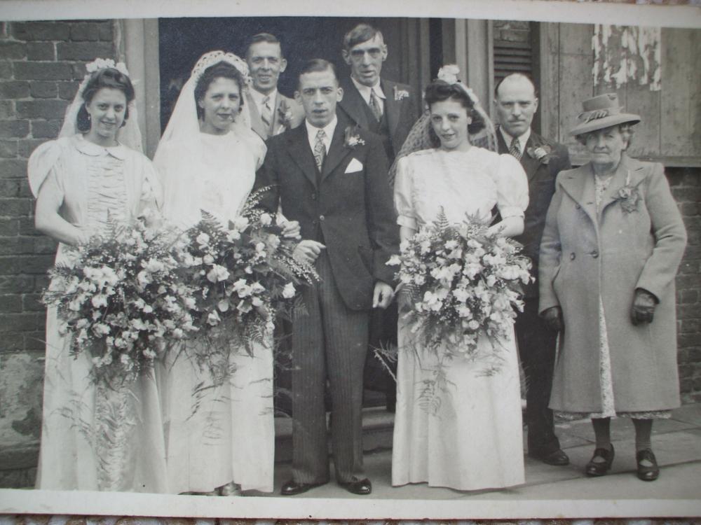 Mam and Dad,s Wedding day.