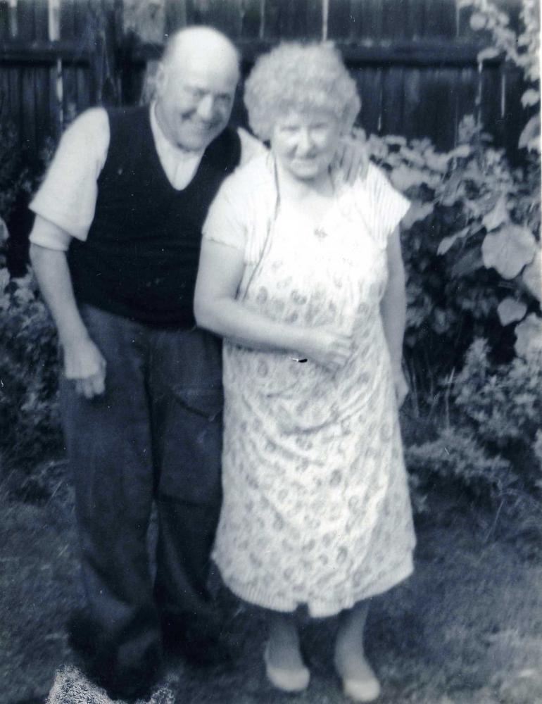 Grandad and grandma Fairhurst late 1950s Grandad and grandma Fairhurst late 1950s