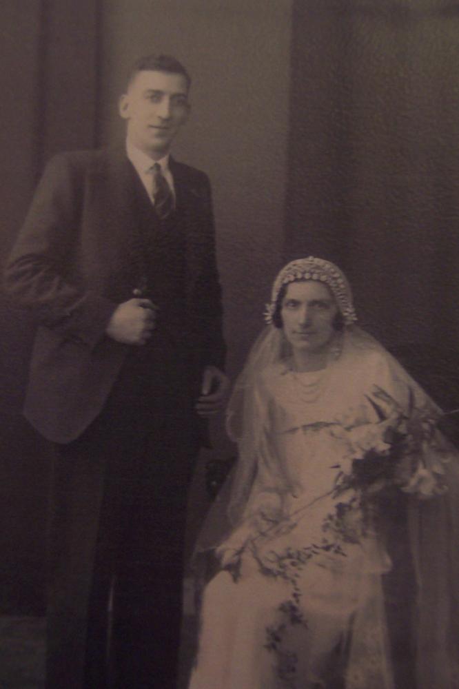 Wedding of Harold and Mary (Fairclough)Roper