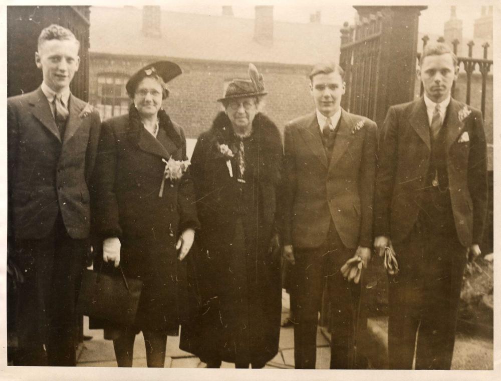 Ernest Rigby & Lilian Laithwaite's wedding day,