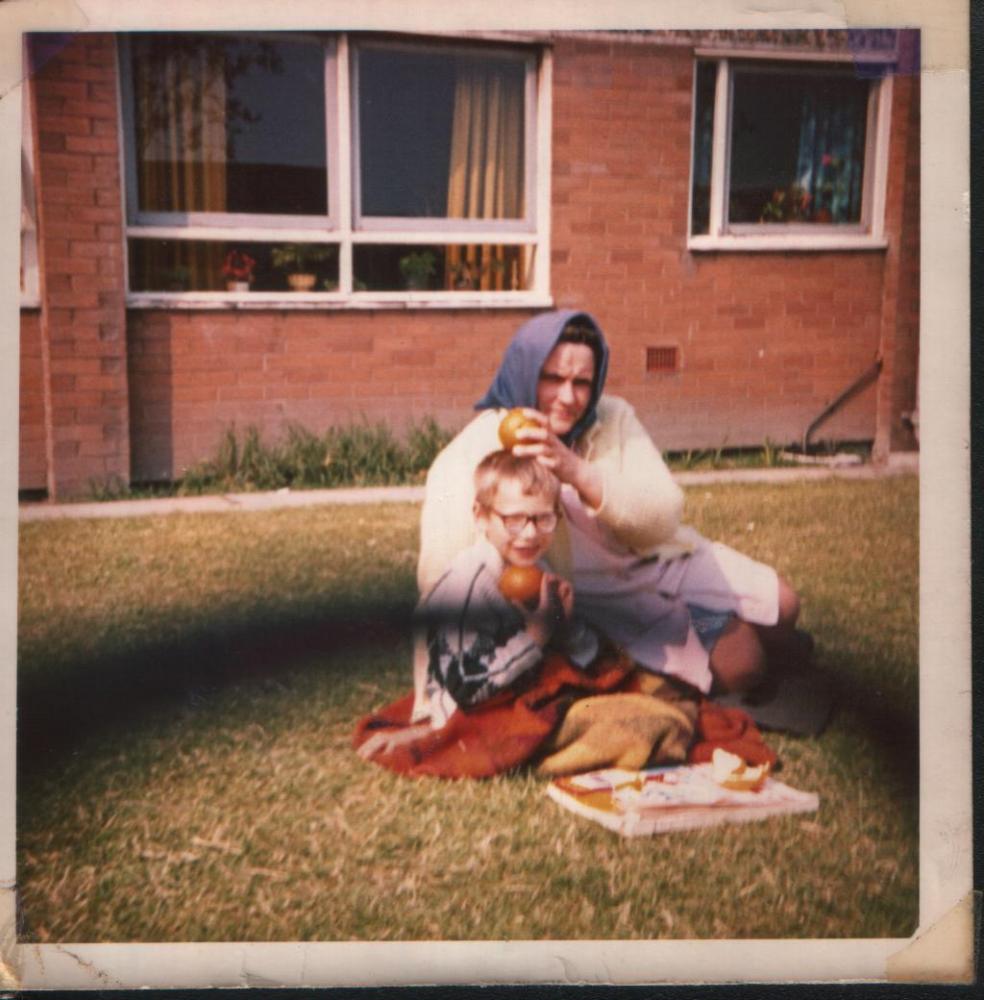 my mum and my brother david my mum and my brother david