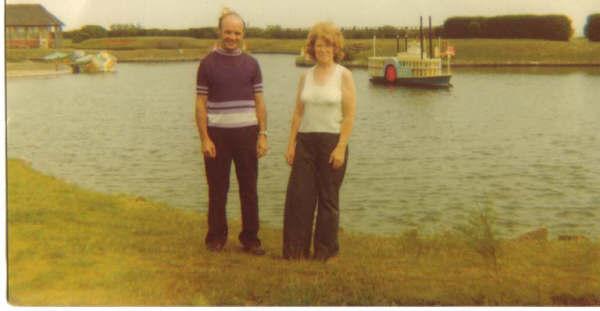 ada & joe great yarmouth aprox 1975