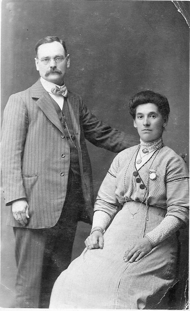 George Forshaw and Wife Circa 1900s George Forshaw and Wife Circa 1900s