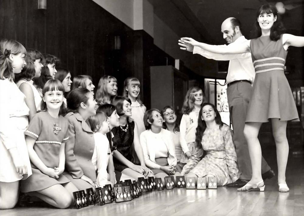 Stan with dancing medal winners