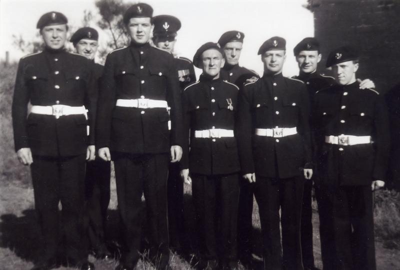 Local men  from the Loyals Regiment.c.1960's