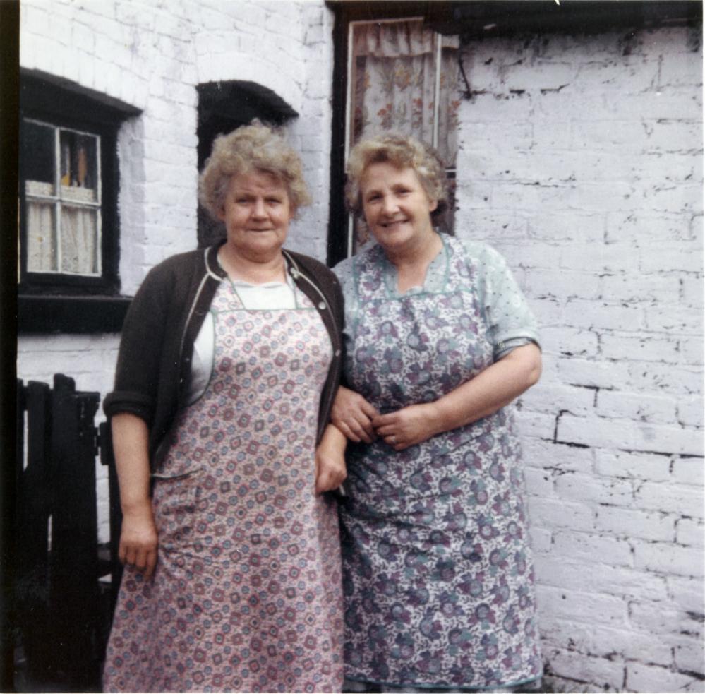 Edna Hodkinson with Mrs Haddock