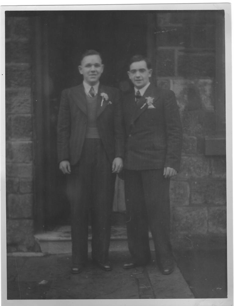 Groom and best man Groom and best man