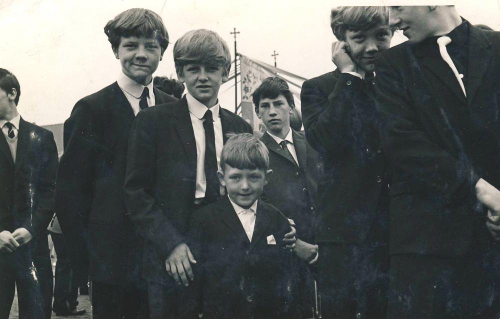 Walking day in the 60's Walking day in the 60's