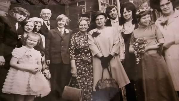 Our jims wedding 1973..