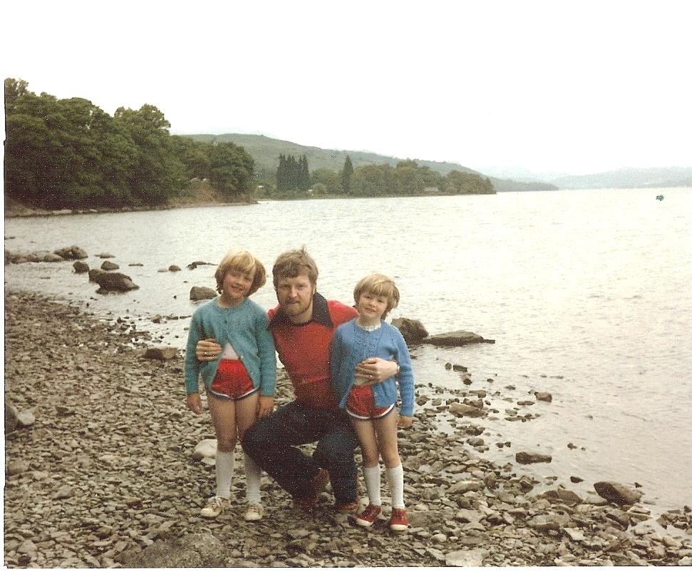 On Holiday Conniston Water early 1980s