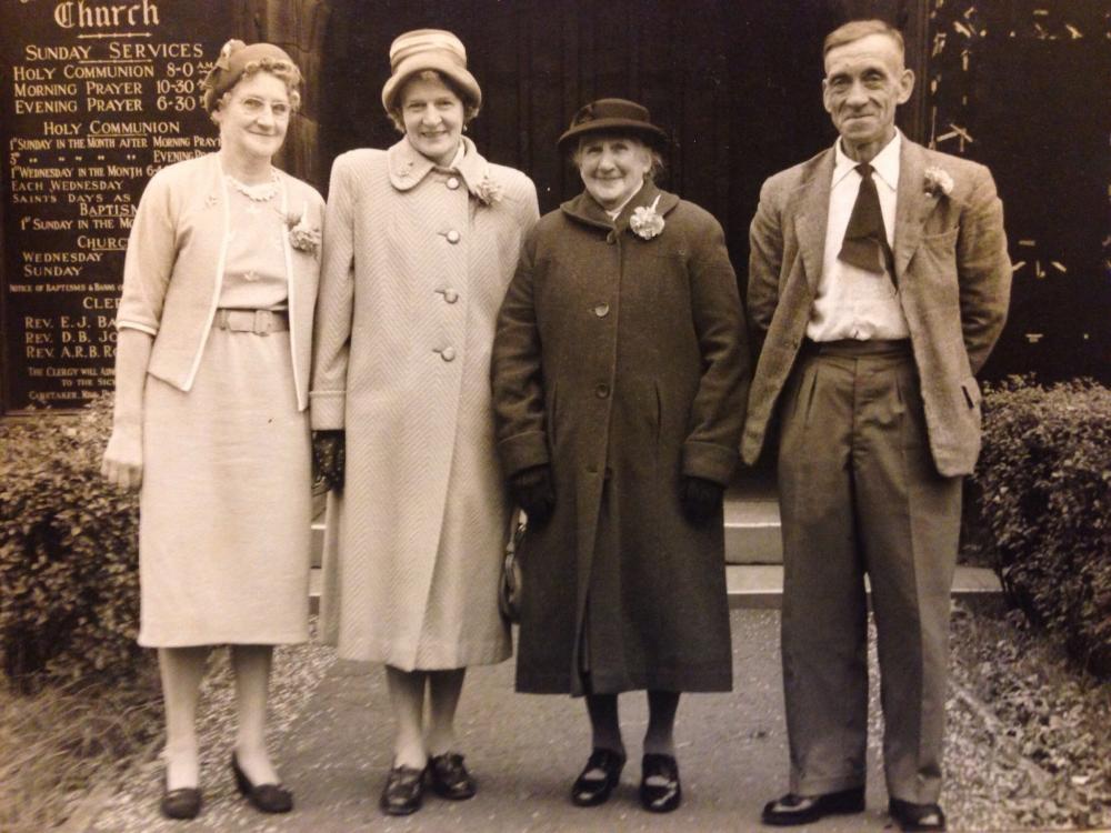 Marriage of Derek Finch (Snr) and Jean Ormesher