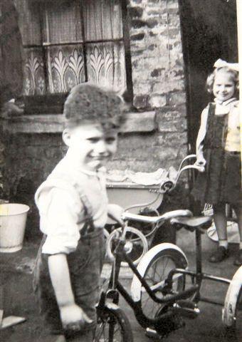 Barbara & David Gill, Clayton Street, 1950's.