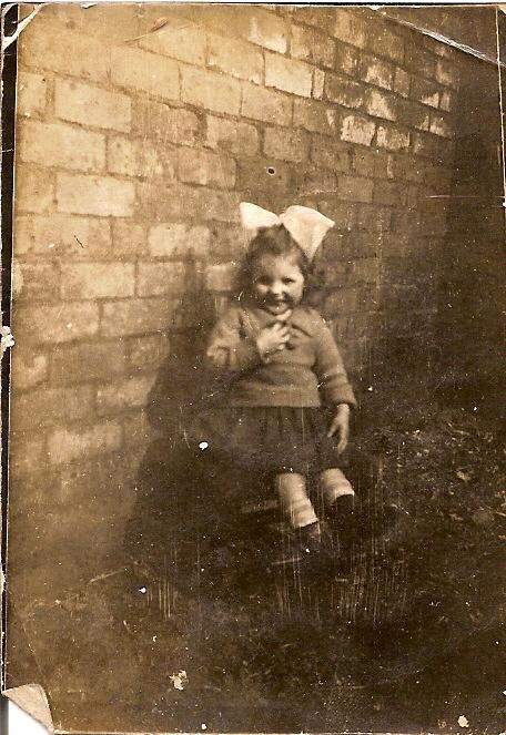 Evelyn Hallmark aged 2