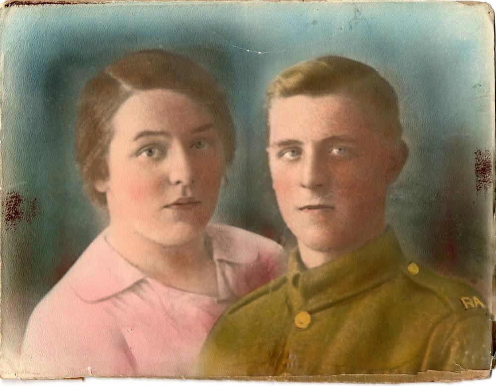 Fred & Gladys Bishop. My Grandparents c1920's