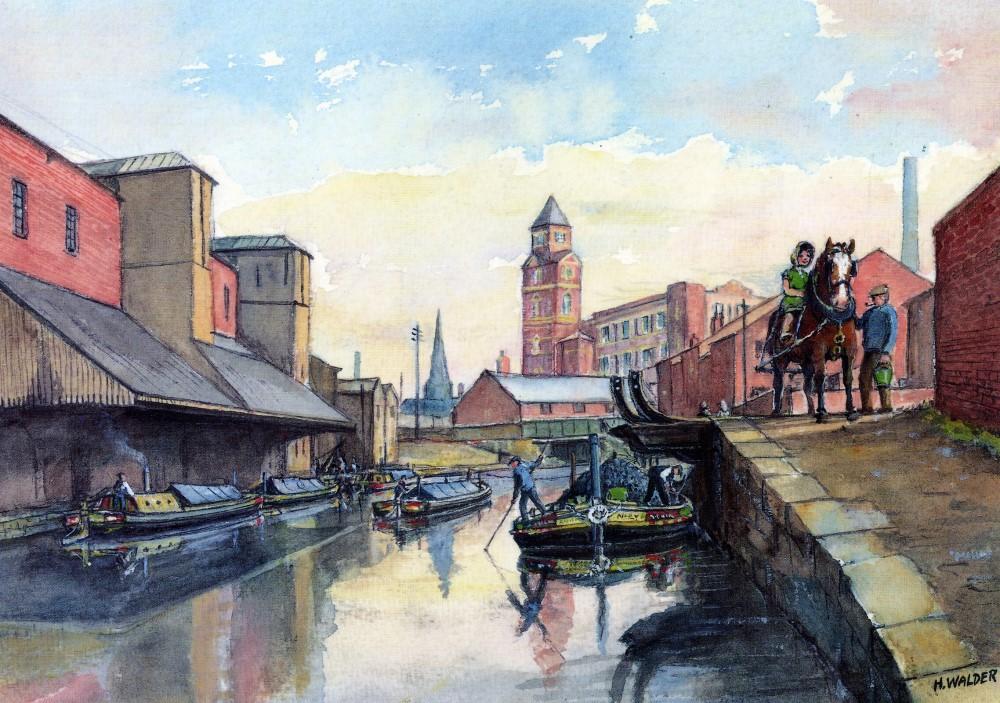 WIGAN PIER 1920's WIGAN PIER 1920's