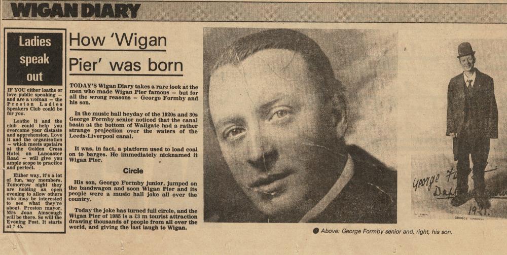 GEORGE FORMBY SENIOR AND JUNIOR GEORGE FORMBY SENIOR AND JUNIOR