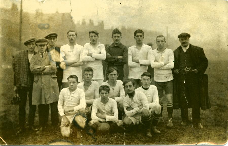 Richard Roughley's football team - Chapel.