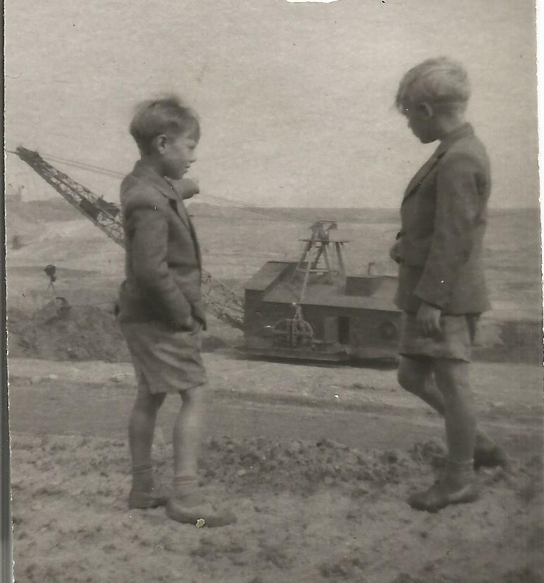 Opencast Mining, Newton Road, Billinge - 1958.