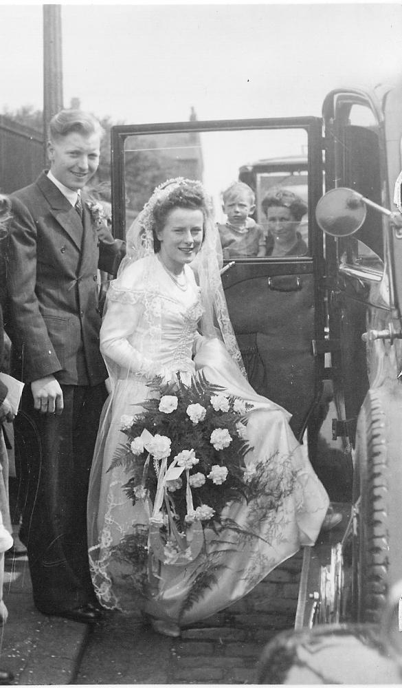 Mum and Dad Doreen and Alan Hankin's Wedding 28th June 1947 