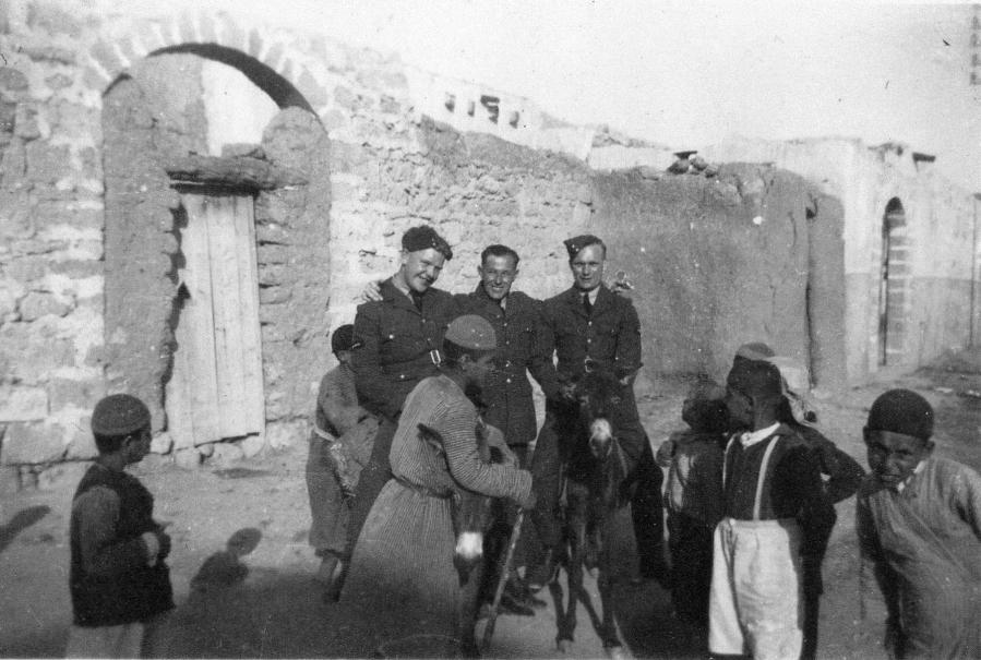 Arthur Tice in Egypt, 1942.