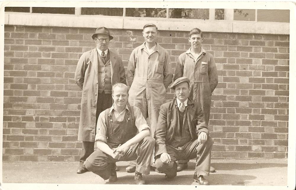 Wilfred Bullen and workmates Wilfred Bullen and workmates