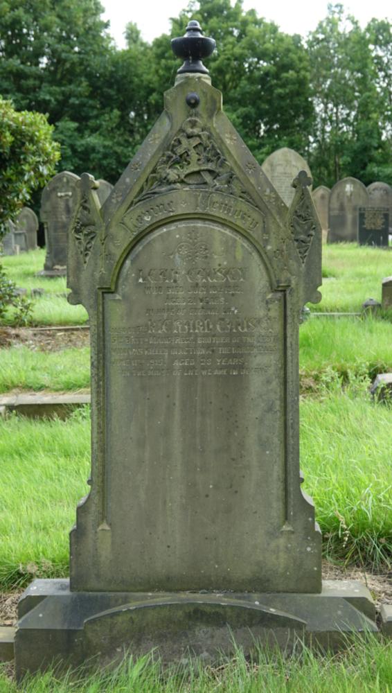 Causey family grave, C1672, Ince UDC Cemetery