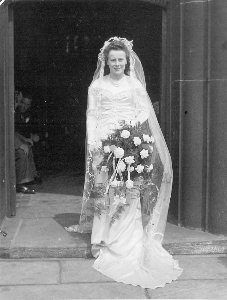 Mum and Dad Doreen and Alan Hankin's Wedding 28th June 1947 