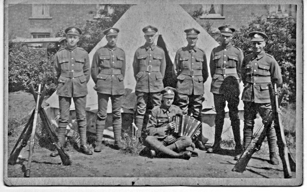 Father in Law  at  WW1 camp