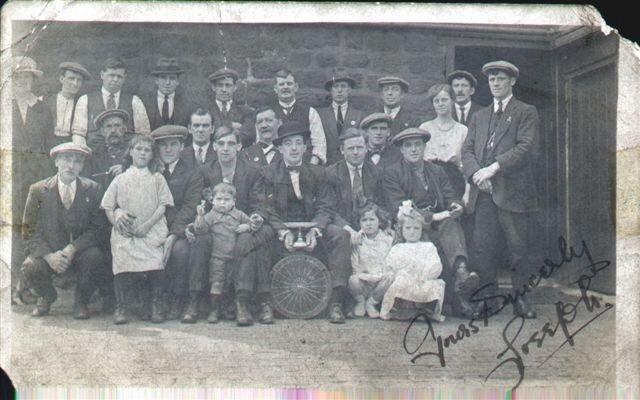 Photo taken about 1920 in St Patrick's parish, Wigan.