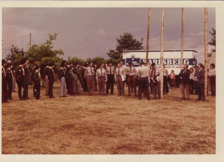 Ashton Scouts in jagersburg 1972