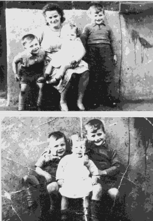 Cooke family, 1947. Cooke family, 1947.