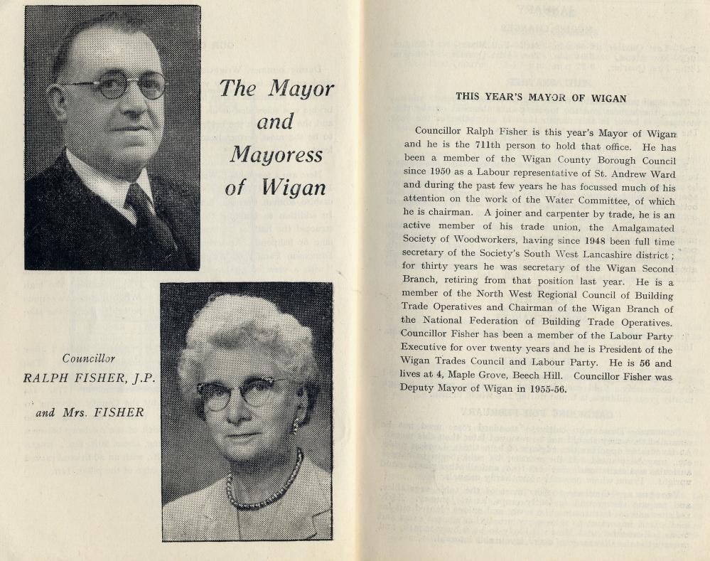 711th Mayor and Mayoress, Ralph and Mrs Fisher 711th Mayor and Mayoress, Ralph and Mrs Fisher